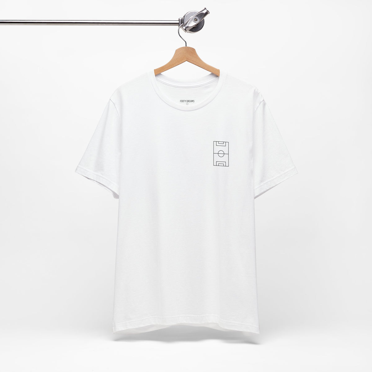 Footy Dreams Football Pitch Tee (White)