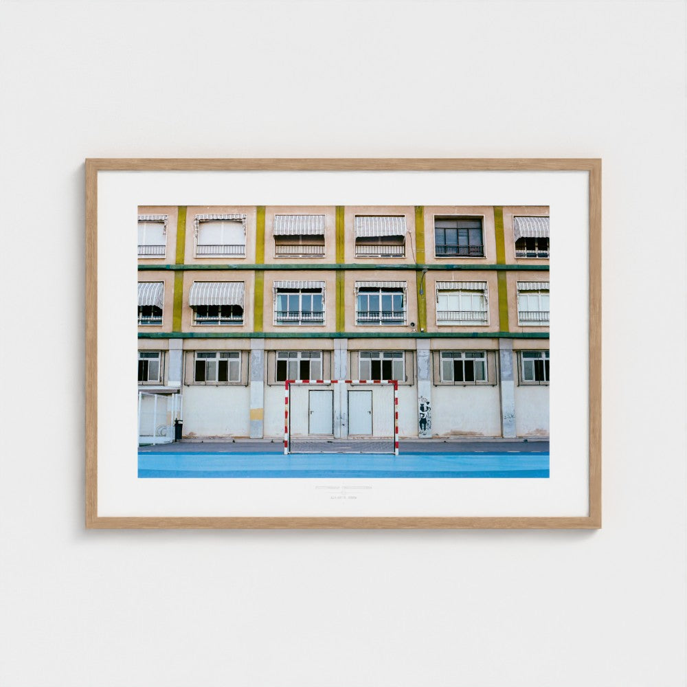 Football Pitch Print - Alicante, Spain | Footy Dreams