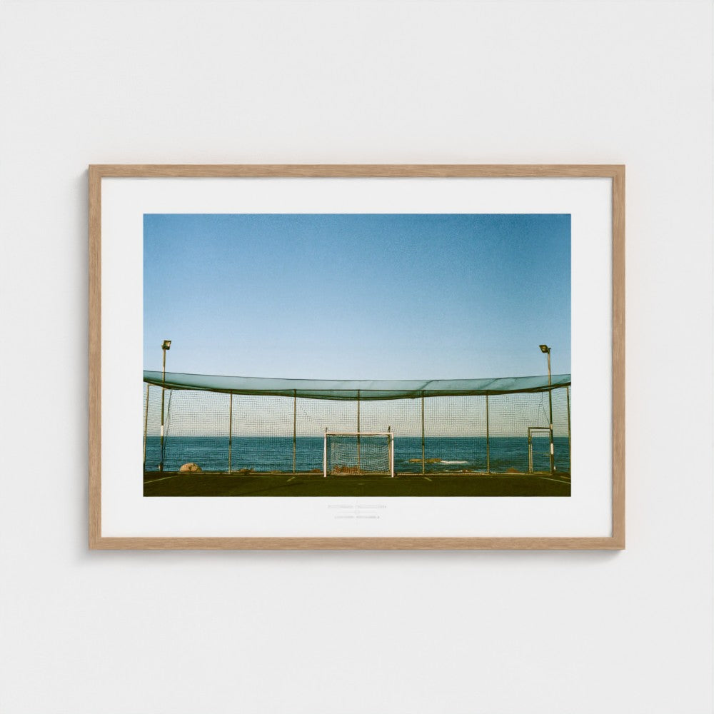 Football Pitch Print - Cape Town (Camps Bay), South Africa | Footy Dreams