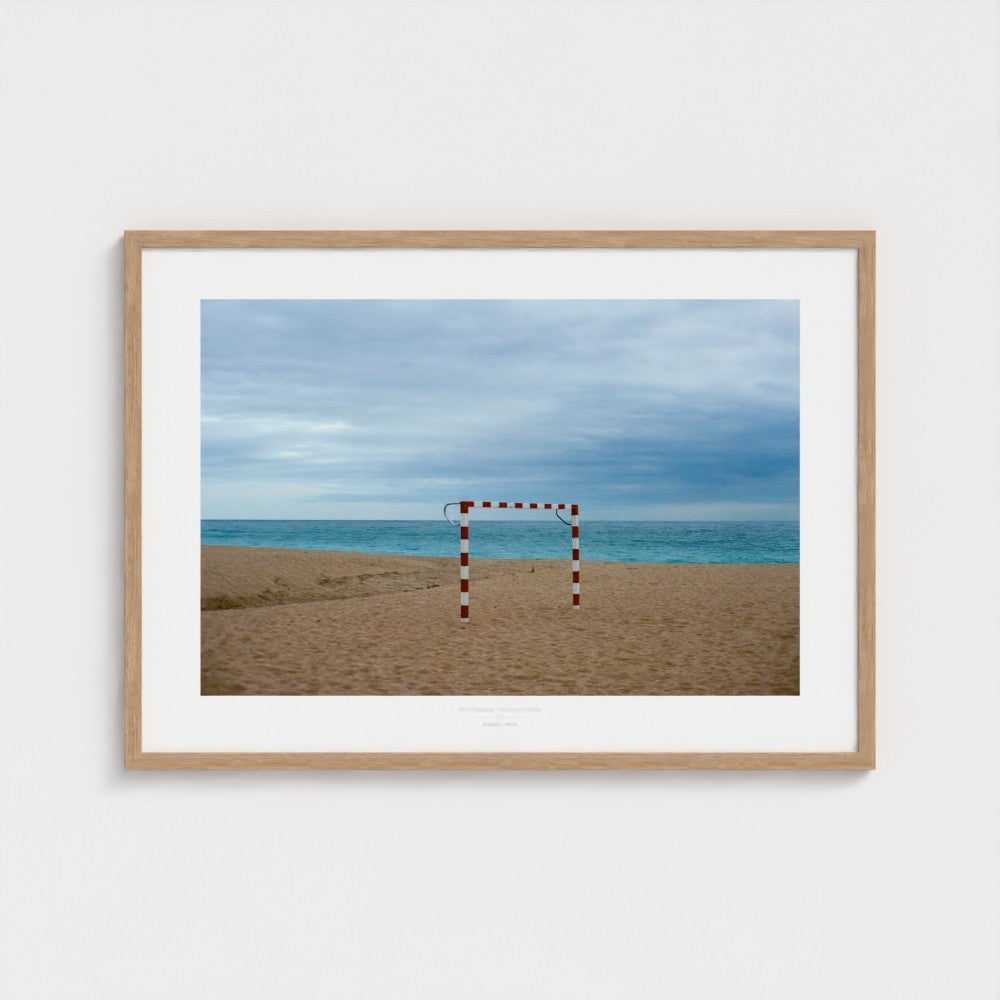 Football Pitch Print - Mataro, Spain | Footy Dreams