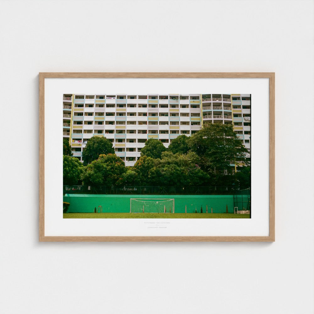 Football Pitch Print - Singapore | Footy Dreams