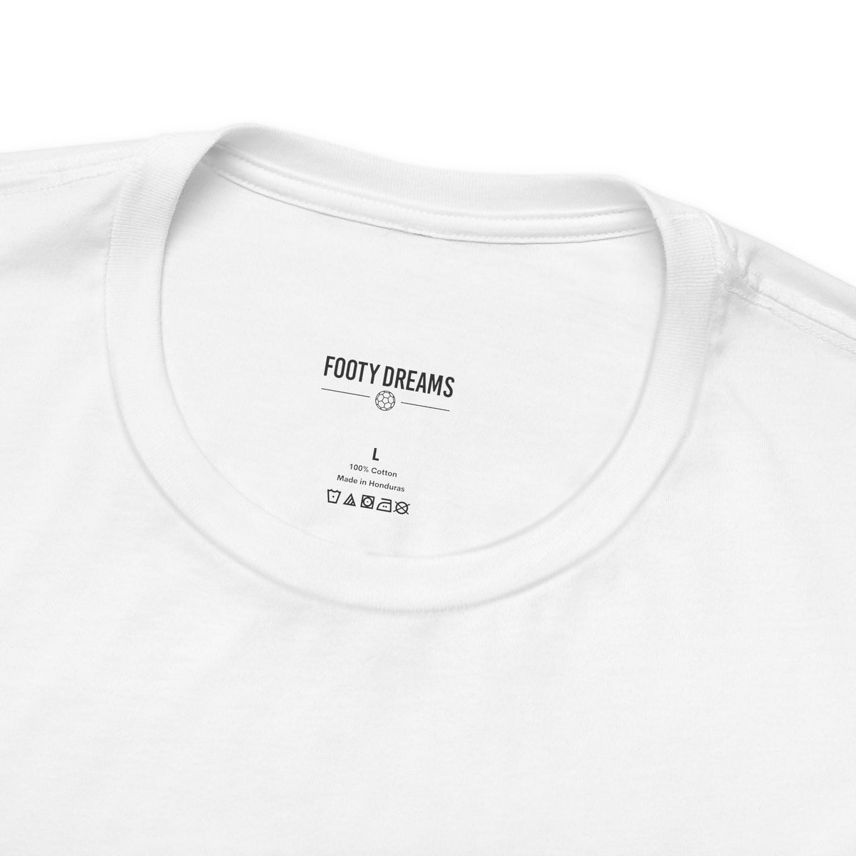 Footy Dreams Football Pitch Tee (White)