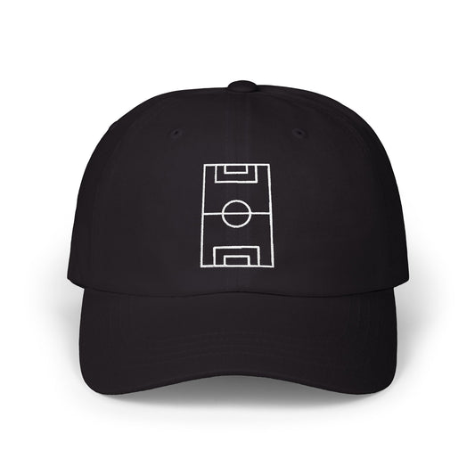 Footy Dreams Football Pitch Dad Cap (Black)