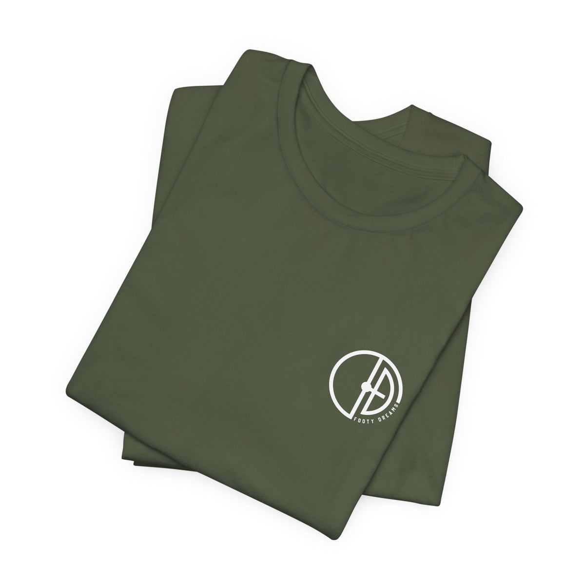 Footy Dreams Logo Tee (Army Green)