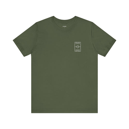 Footy Dreams Football Pitch Tee (Army Green)