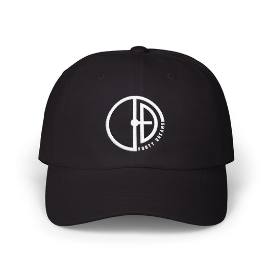 Footy Dreams Logo Dad Cap (Black)