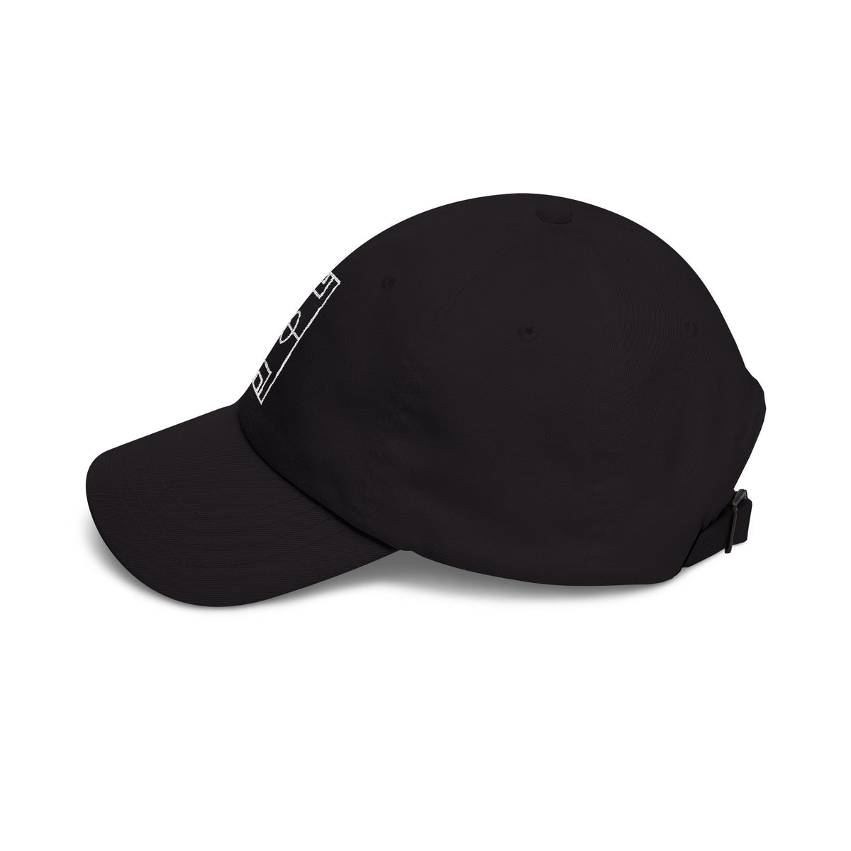Footy Dreams Football Pitch Dad Cap (Black)
