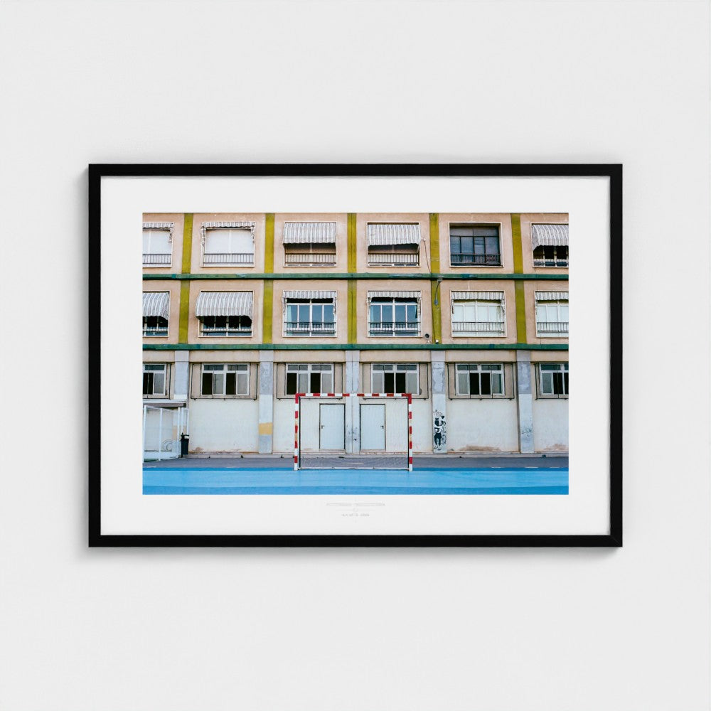 Football Pitch Print - Alicante, Spain | Footy Dreams