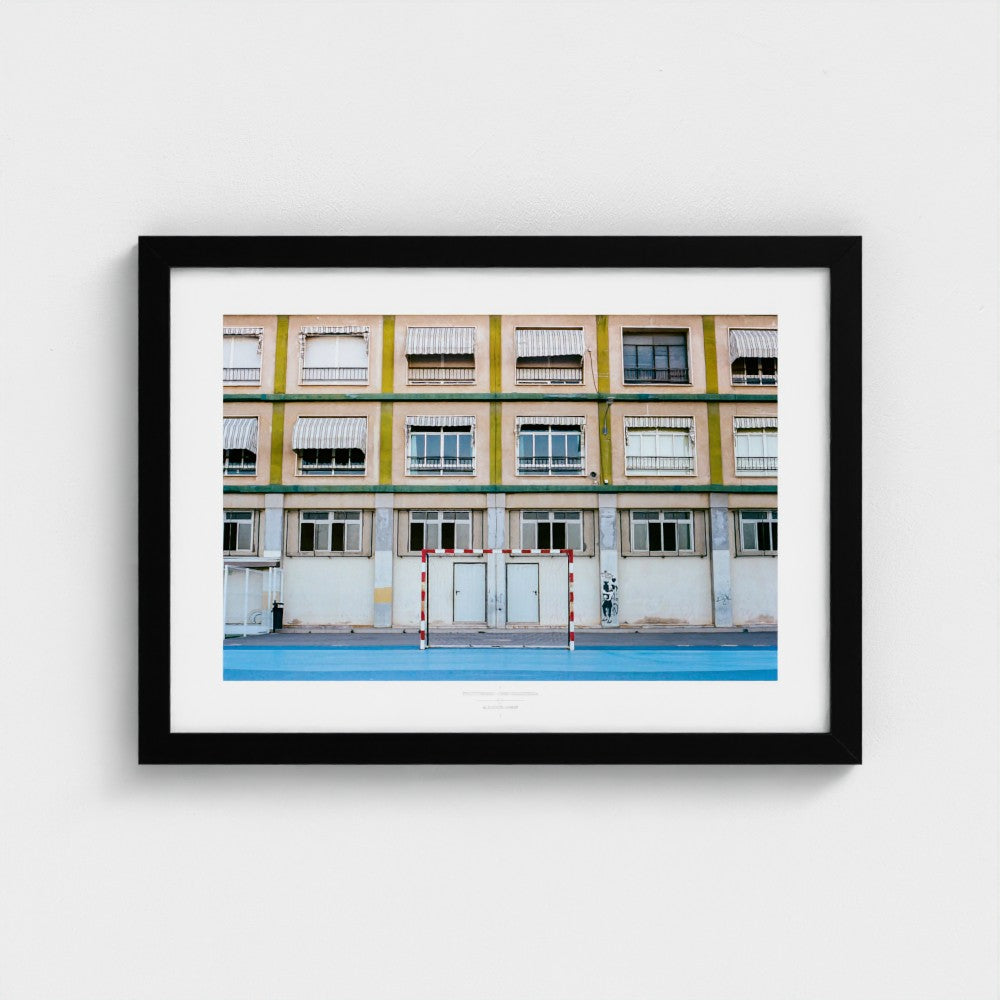 Football Pitch Print - Alicante, Spain | Footy Dreams