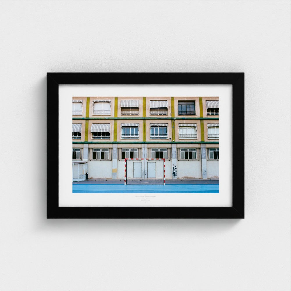 Football Pitch Print - Alicante, Spain | Footy Dreams