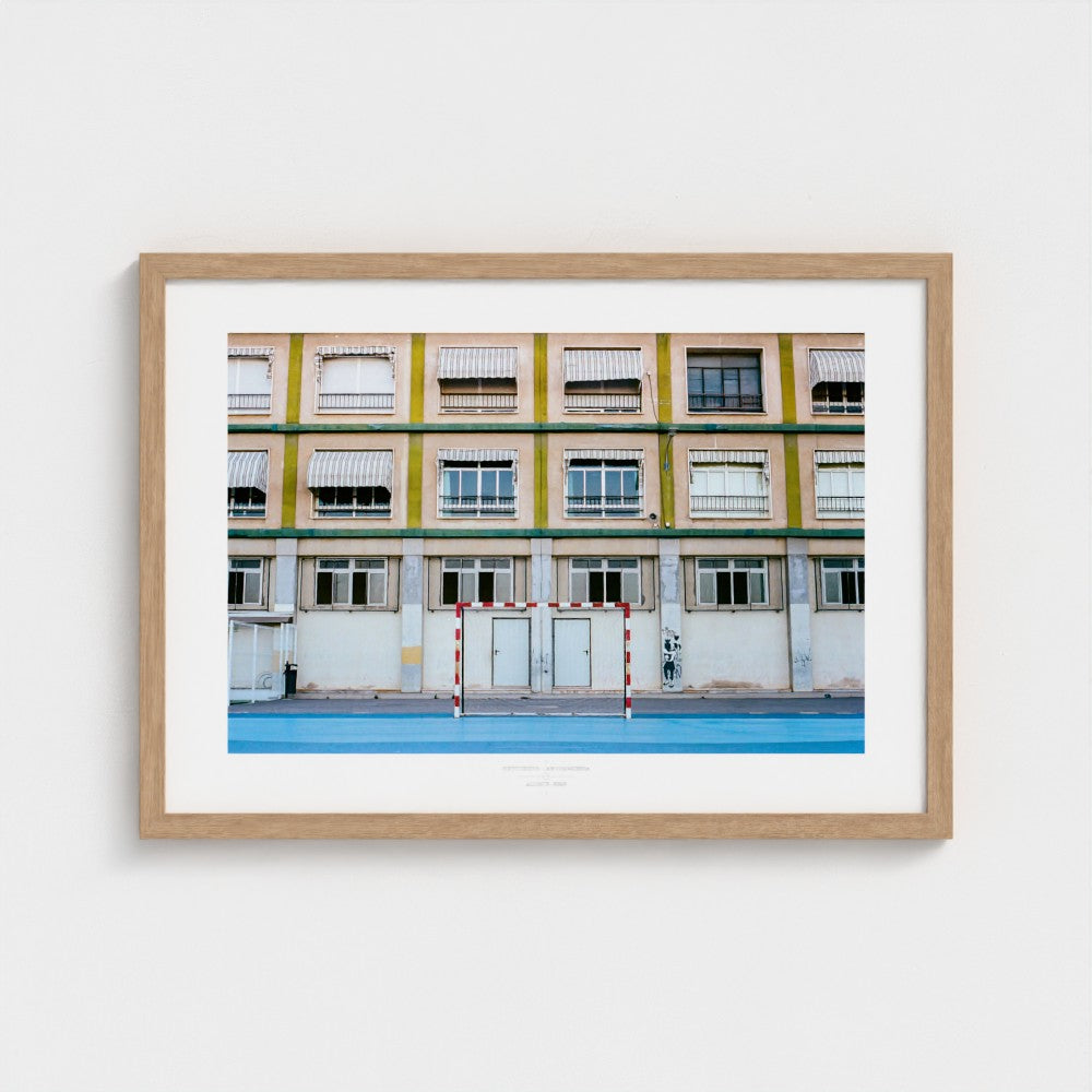 Football Pitch Print - Alicante, Spain | Footy Dreams