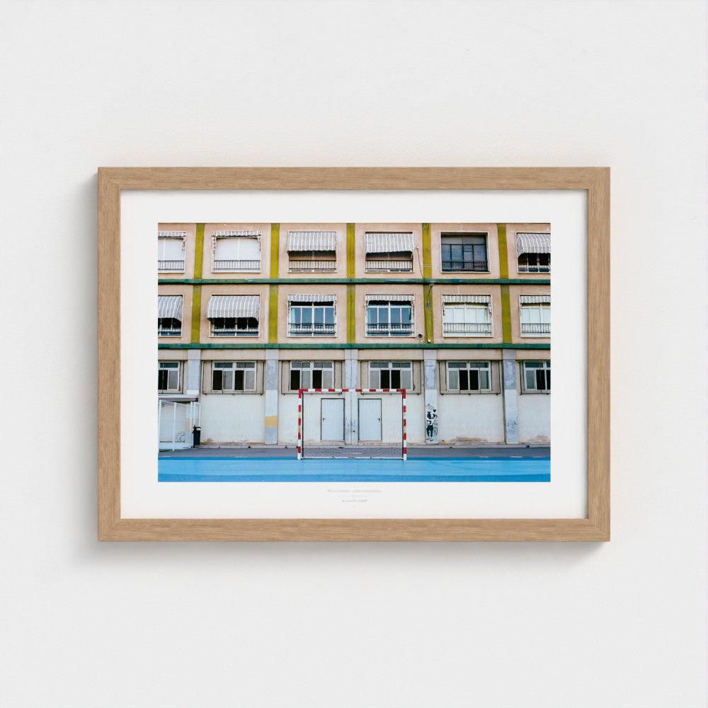 Football Pitch Print - Alicante, Spain | Footy Dreams