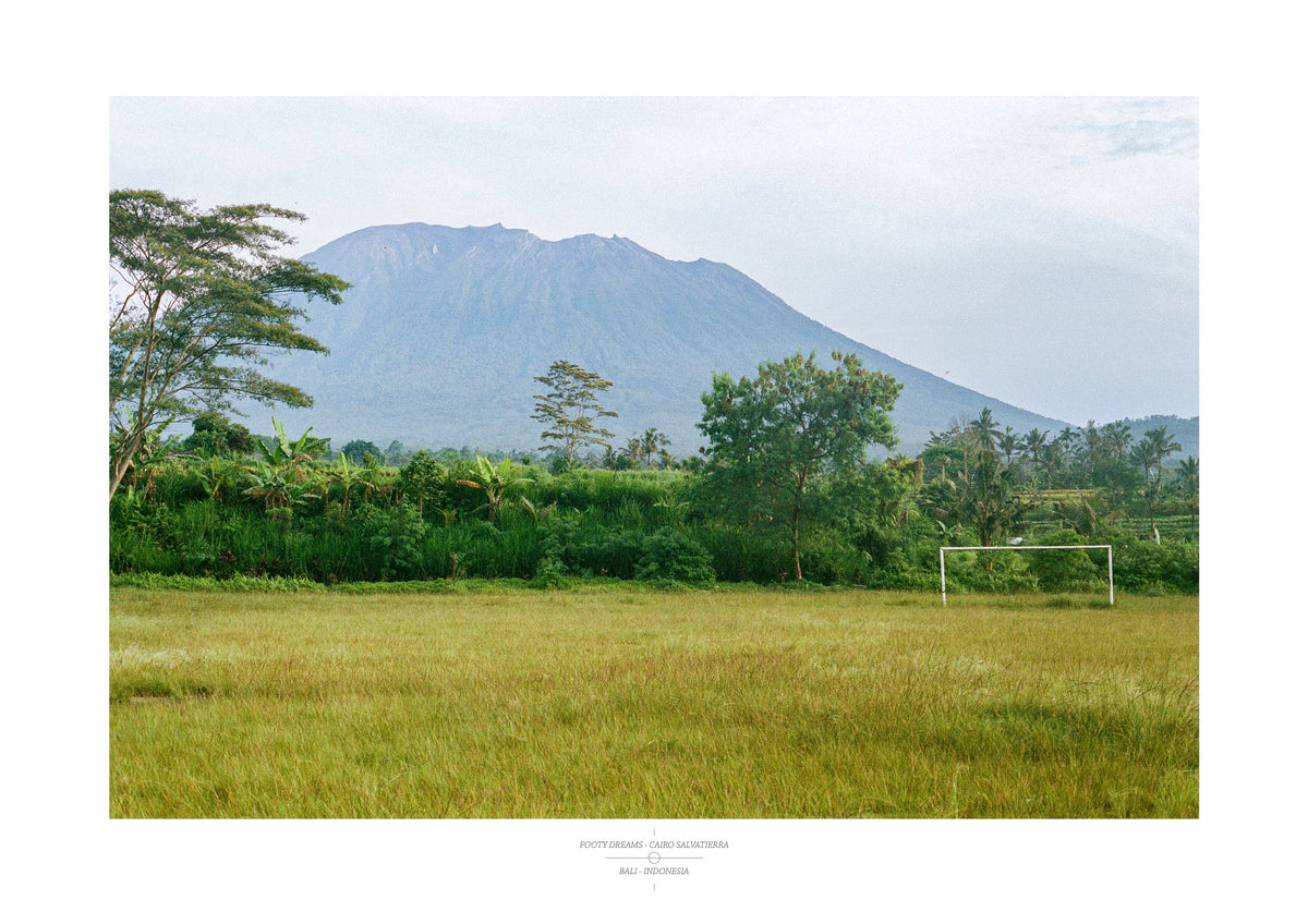 Football Pitch Print - Bali, Indonesia | Footy Dreams