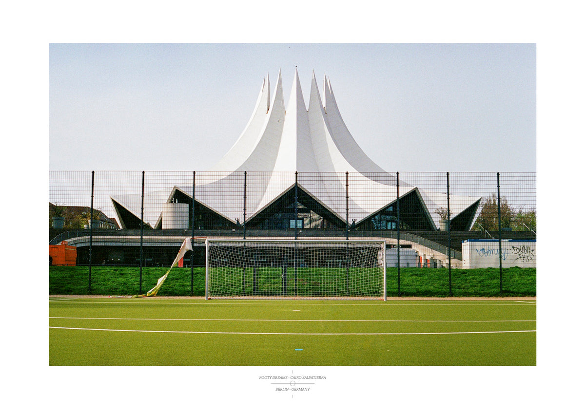 Football Pitch Print - Berlin (Tempodrom), Germany | Footy Dreams