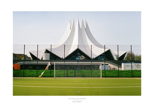 Football Pitch Print - Berlin (Tempodrom), Germany | Footy Dreams