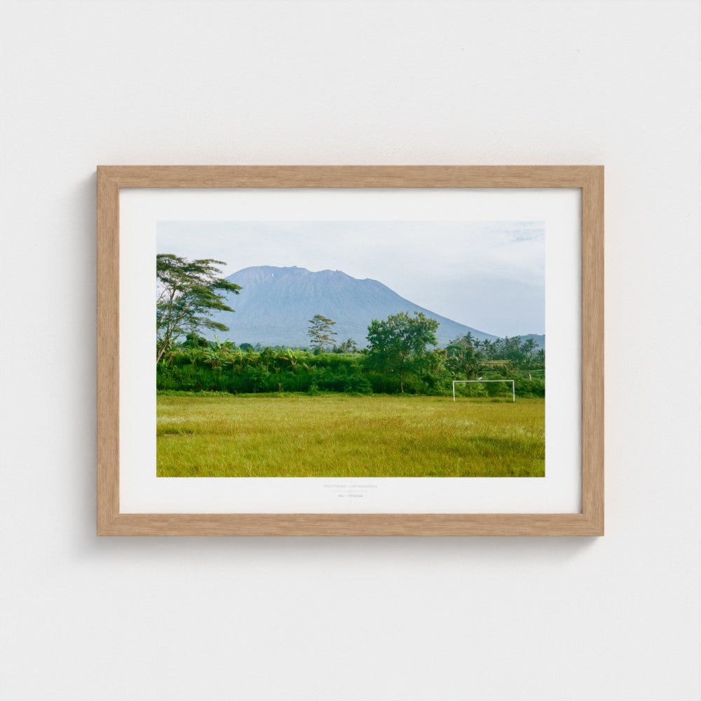 Football Pitch Print - Bali, Indonesia | Footy Dreams