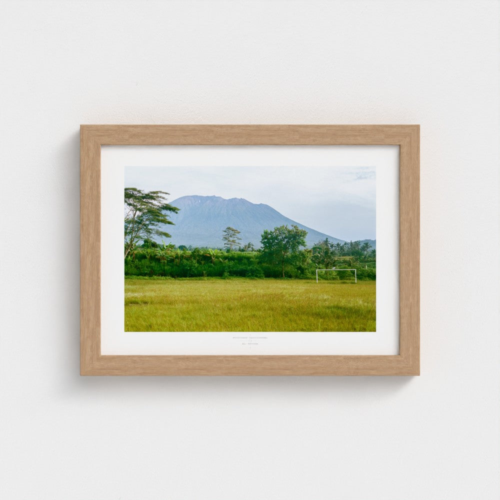 Football Pitch Print - Bali, Indonesia | Footy Dreams