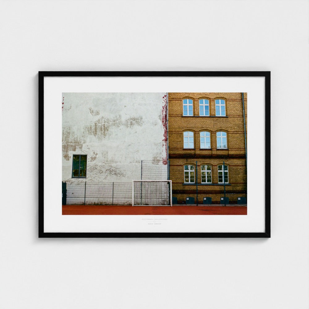 Football Pitch Print - Berlin (Street), Germany | Footy Dreams