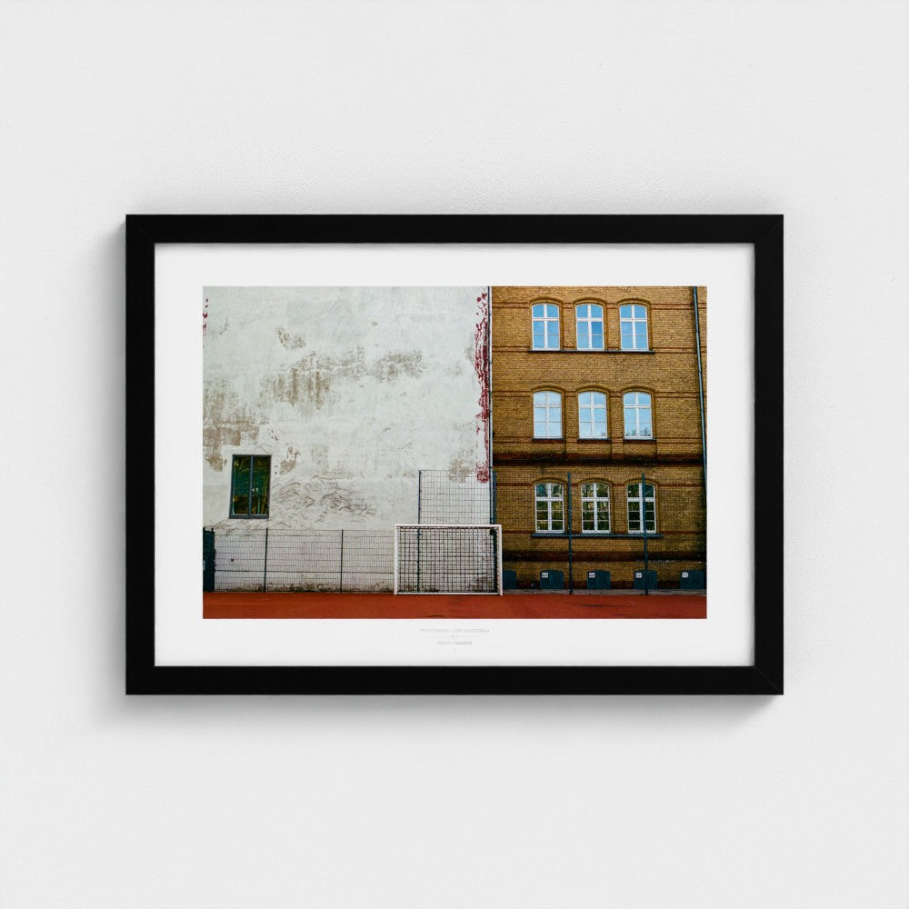 Football Pitch Print - Berlin (Street), Germany | Footy Dreams