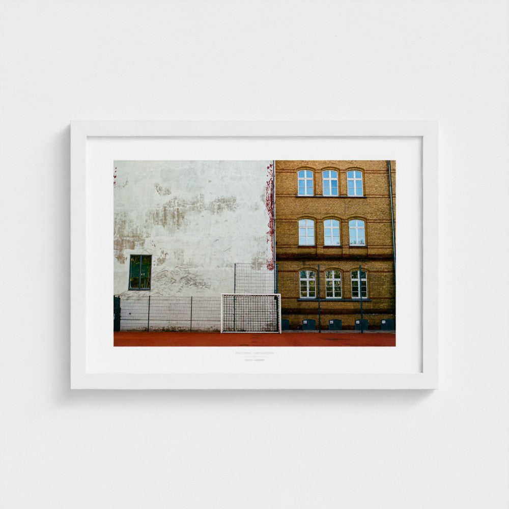 Football Pitch Print - Berlin (Street), Germany | Footy Dreams
