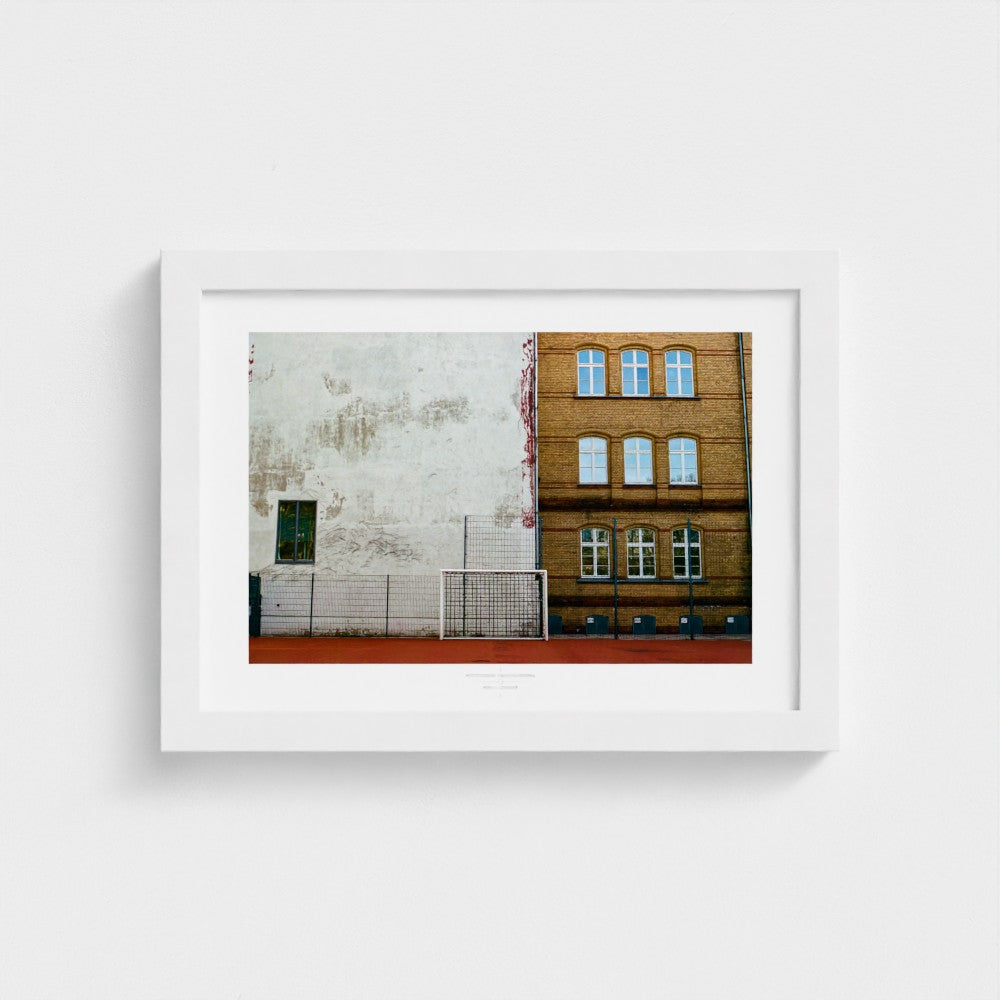 Football Pitch Print - Berlin (Street), Germany | Footy Dreams