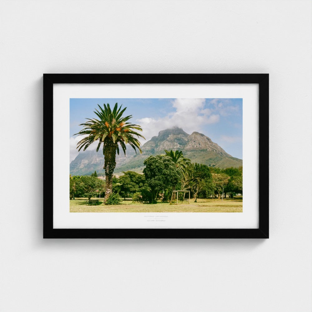 Football Pitch Print - Cape Town (Jurassic Park), South Africa | Footy Dreams