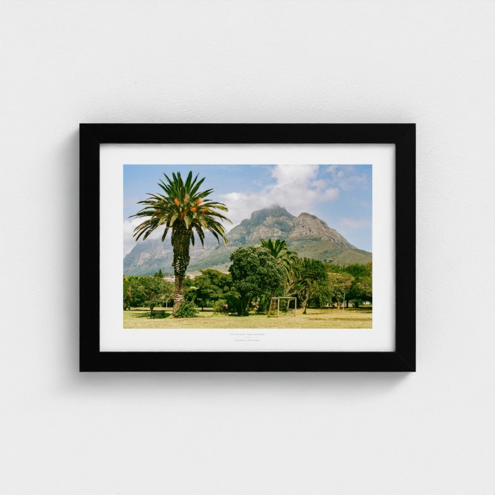 Football Pitch Print - Cape Town (Jurassic Park), South Africa | Footy Dreams