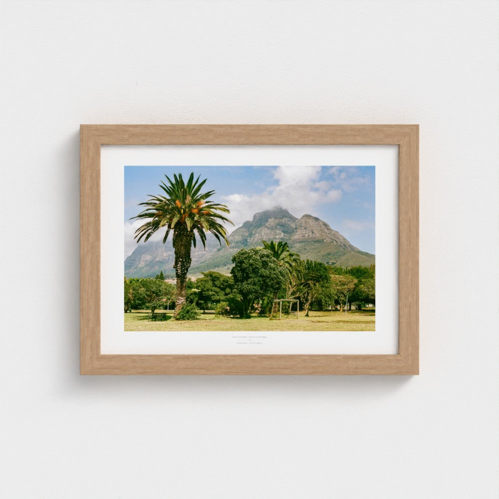Football Pitch Print - Cape Town (Jurassic Park), South Africa | Footy Dreams