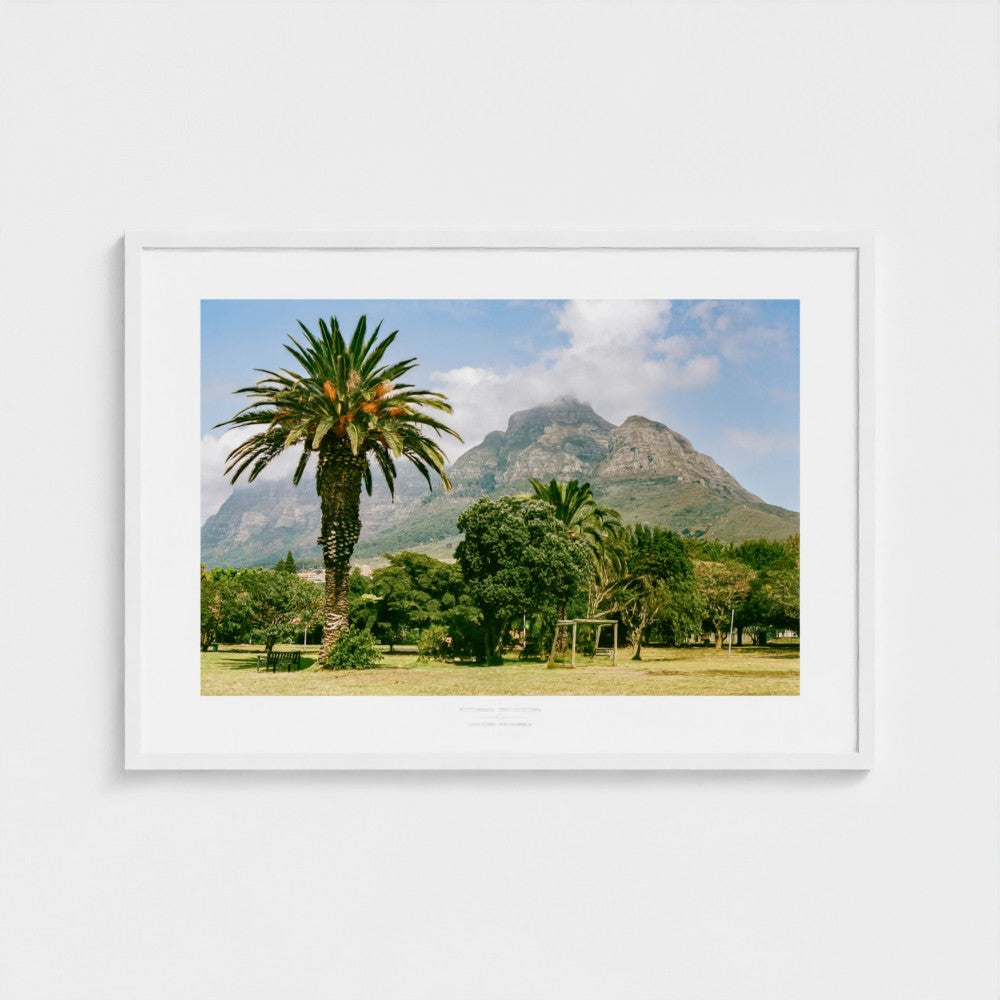 Football Pitch Print - Cape Town (Jurassic Park), South Africa | Footy Dreams