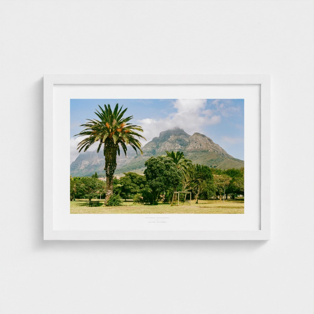 Football Pitch Print - Cape Town (Jurassic Park), South Africa | Footy Dreams