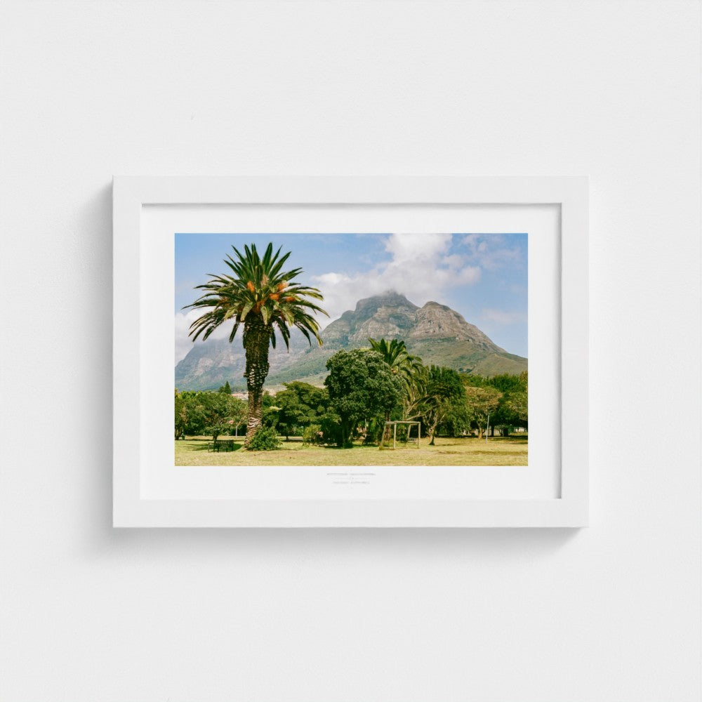 Football Pitch Print - Cape Town (Jurassic Park), South Africa | Footy Dreams
