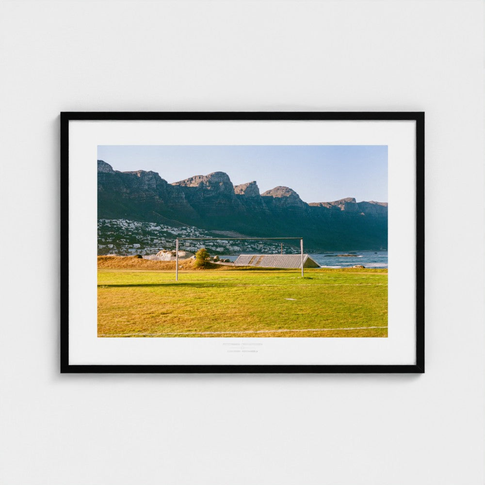 Football Pitch Print - Cape Town (12 Apostles), South Africa | Footy Dreams