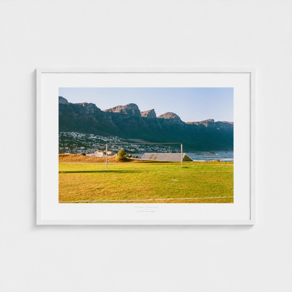 Football Pitch Print - Cape Town (12 Apostles), South Africa | Footy Dreams