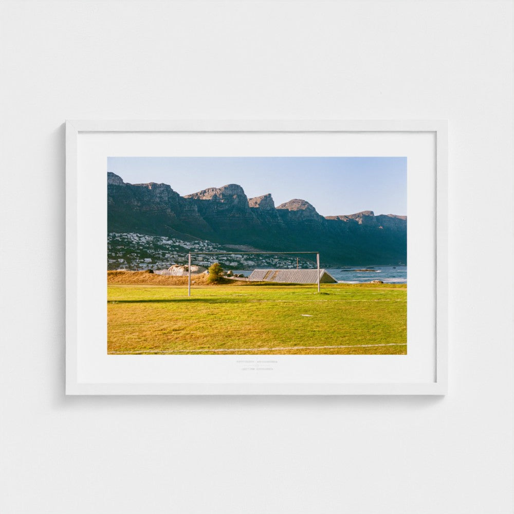 Football Pitch Print - Cape Town (12 Apostles), South Africa | Footy Dreams