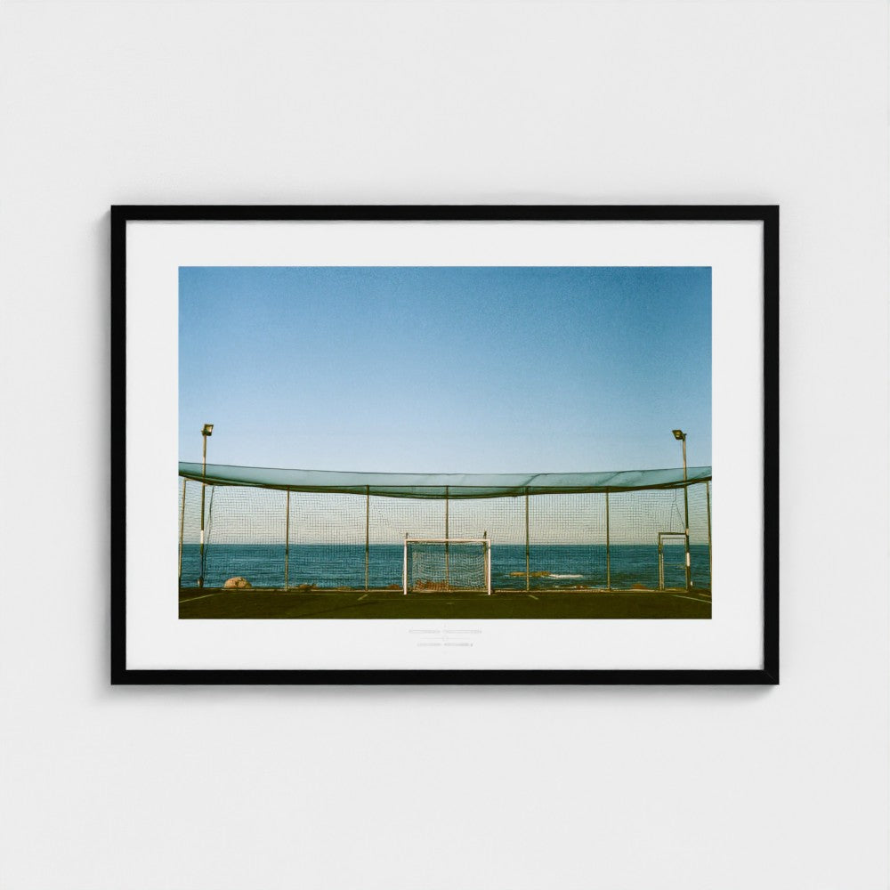 Football Pitch Print - Cape Town (Camps Bay), South Africa | Footy Dreams