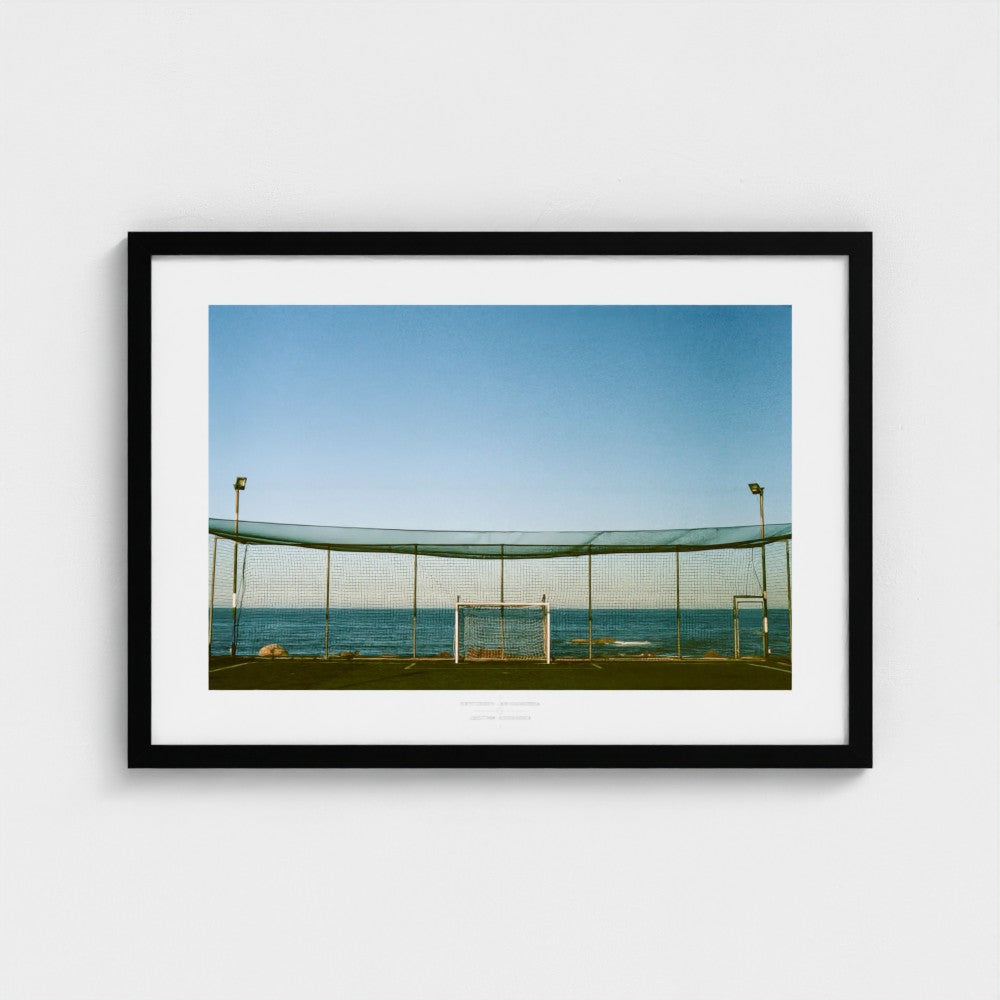 Football Pitch Print - Cape Town (Camps Bay), South Africa | Footy Dreams