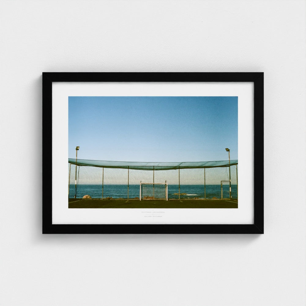 Football Pitch Print - Cape Town (Camps Bay), South Africa | Footy Dreams