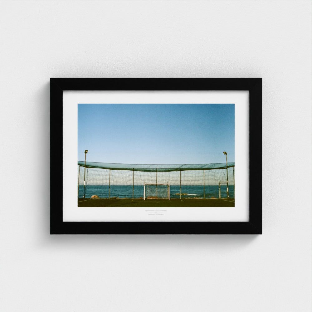 Football Pitch Print - Cape Town (Camps Bay), South Africa | Footy Dreams