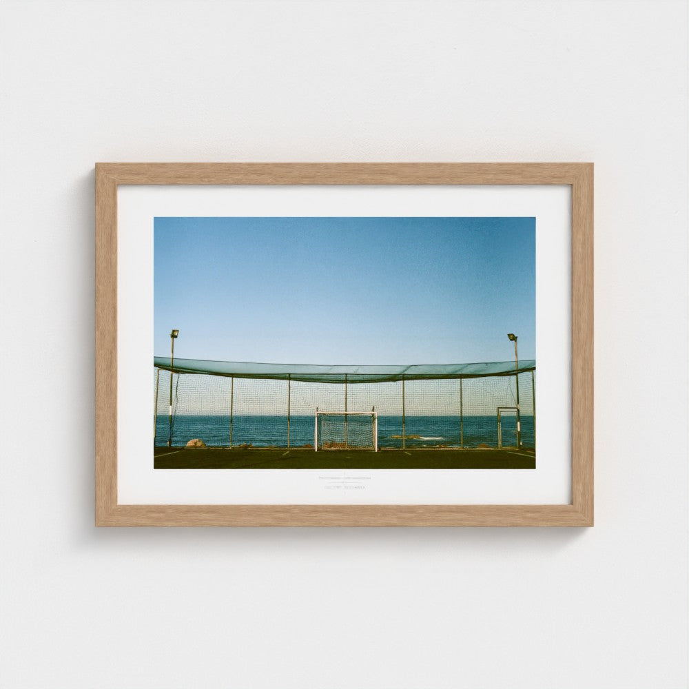 Football Pitch Print - Cape Town (Camps Bay), South Africa | Footy Dreams