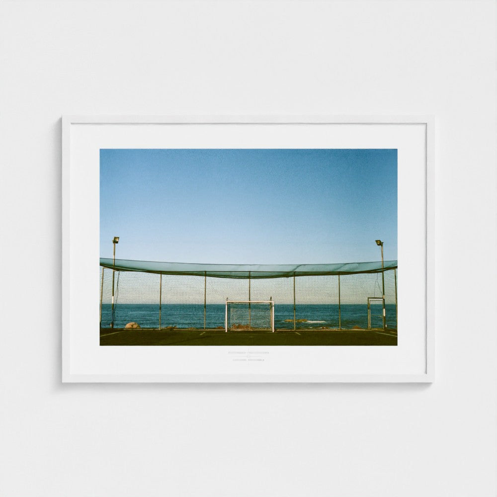 Football Pitch Print - Cape Town (Camps Bay), South Africa | Footy Dreams