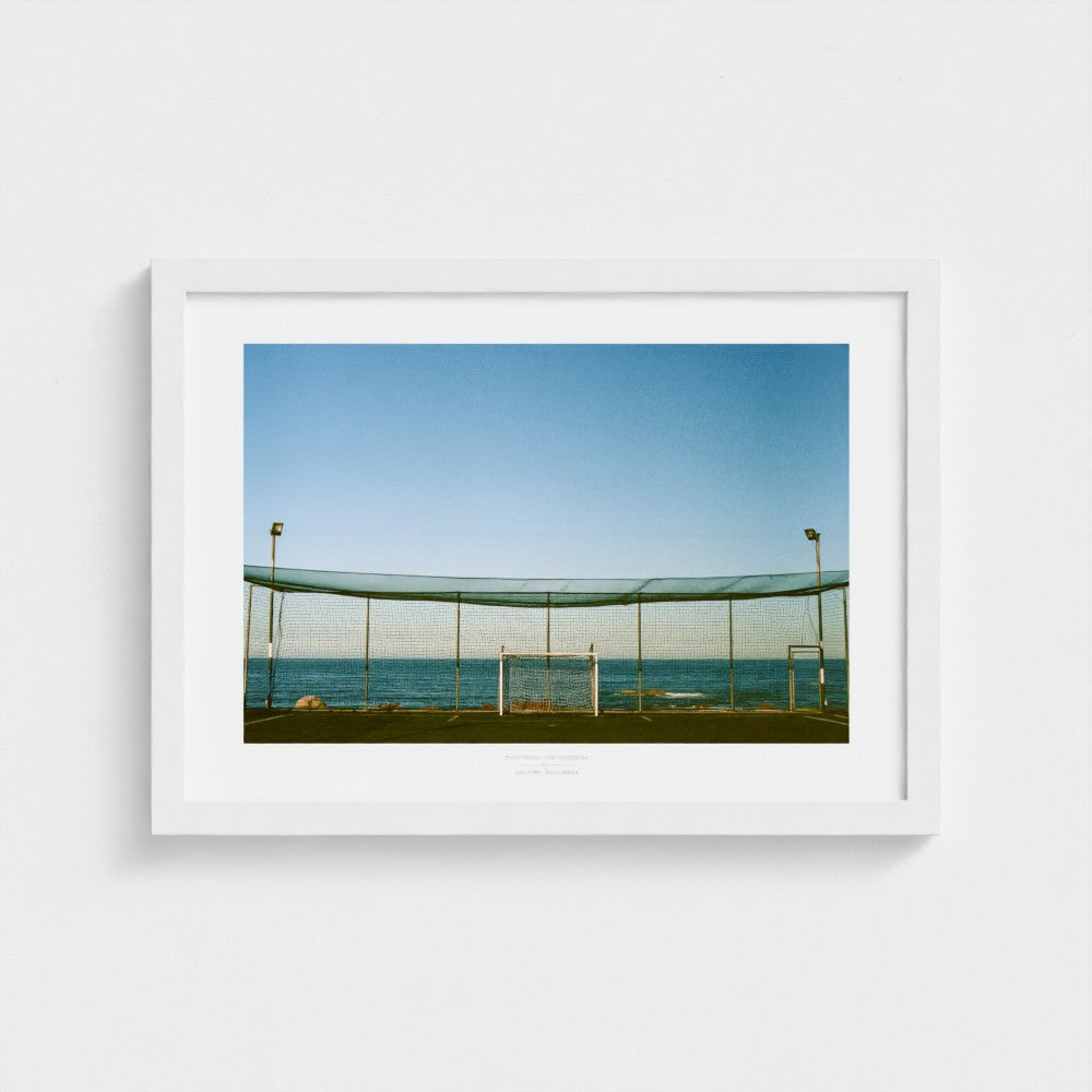 Football Pitch Print - Cape Town (Camps Bay), South Africa | Footy Dreams