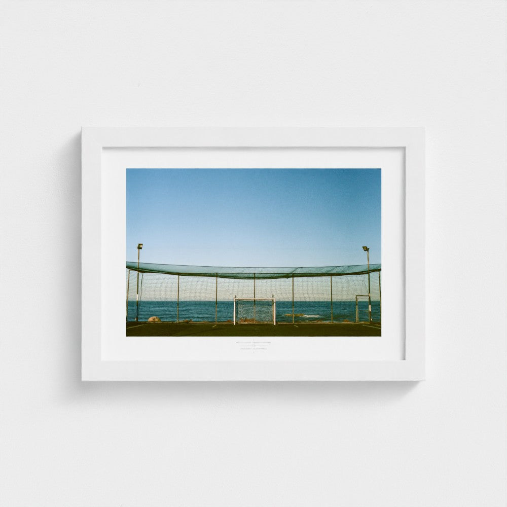 Football Pitch Print - Cape Town (Camps Bay), South Africa | Footy Dreams