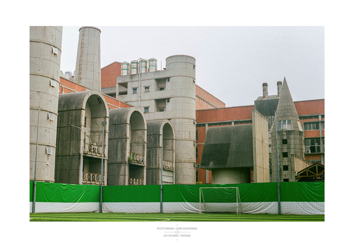 Football Pitch Print - Saigon, Vietnam | Footy Dreams