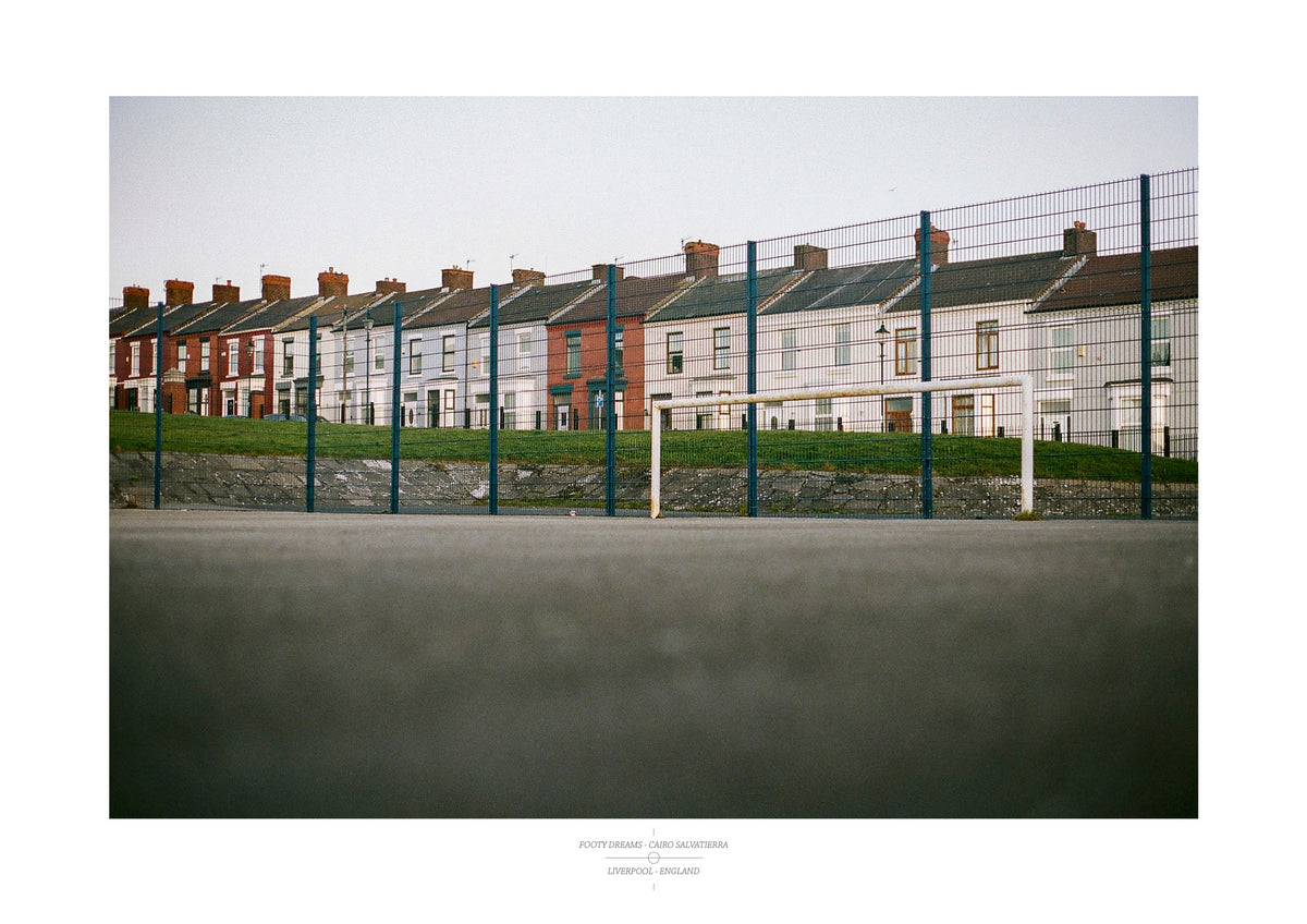 Football Pitch Print - Liverpool, England | Footy Dreams