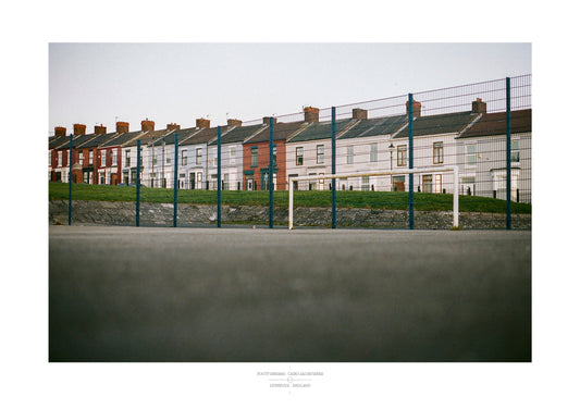 Football Pitch Print - Liverpool, England | Footy Dreams