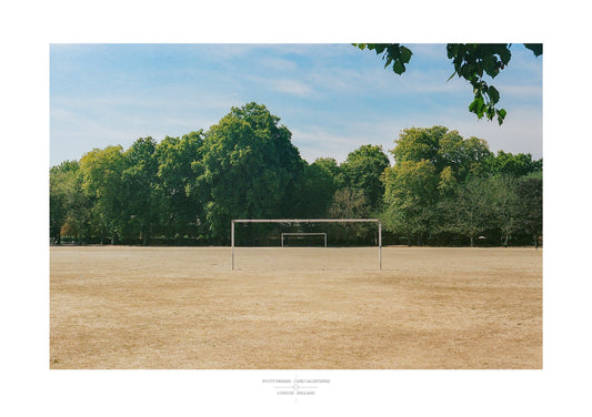 Football Pitch Print - London, England | Footy Dreams