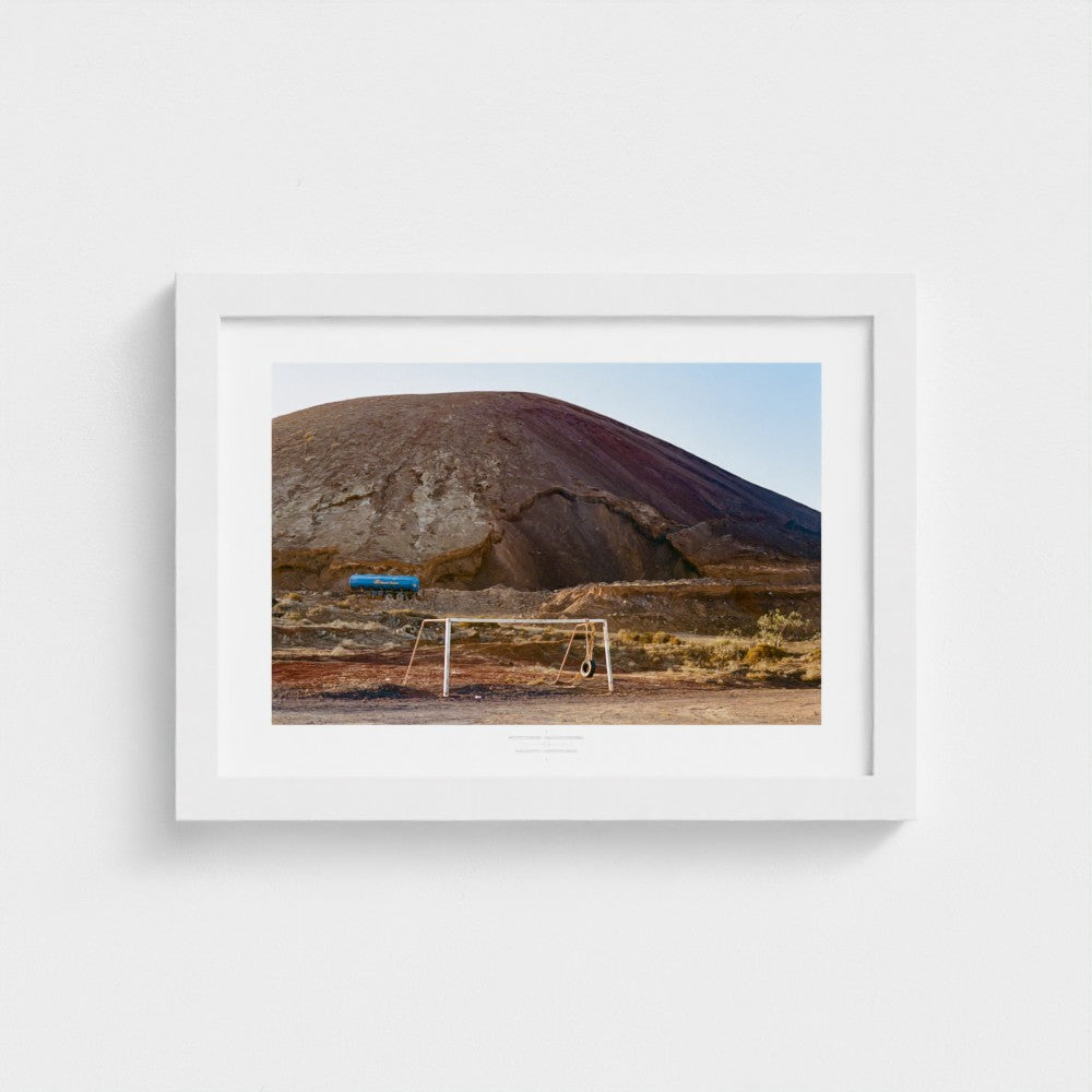 Football Pitch Print - Lanzarote, Canary Islands | Footy Dreams