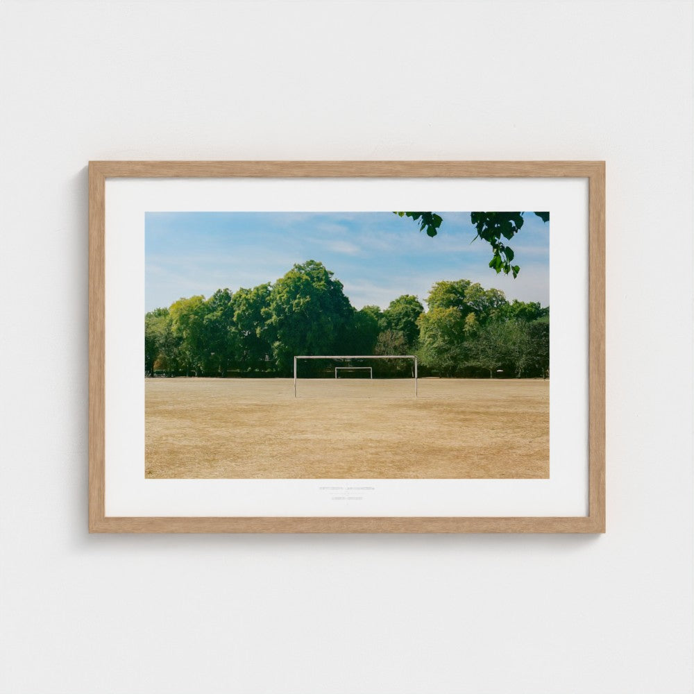 Football Pitch Print - London, England | Footy Dreams