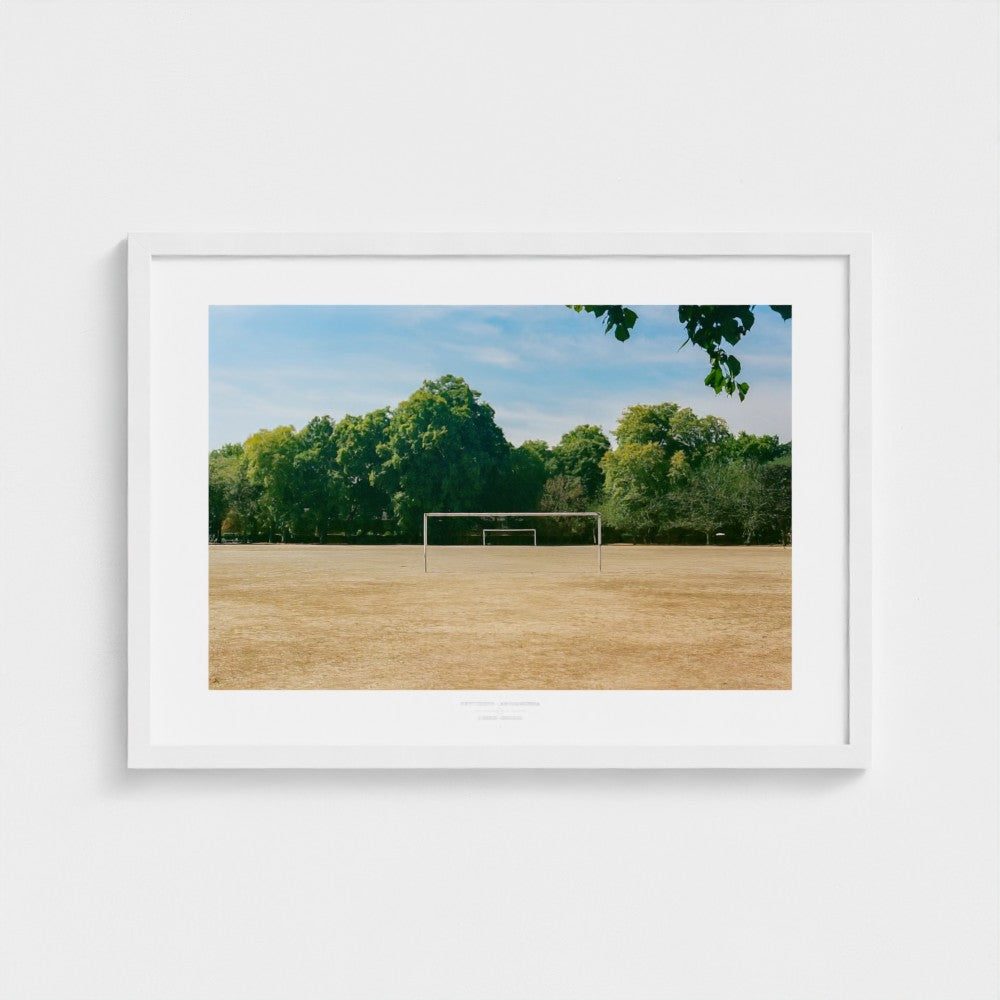 Football Pitch Print - London, England | Footy Dreams