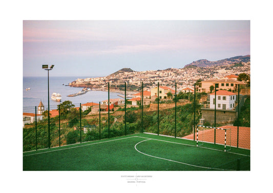 Football Pitch Print - Madeira, Portugal | Footy Dreams